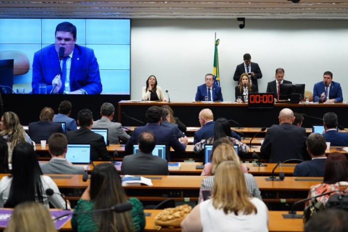Audiência da Comissão Mista de Orçamento - (Foto: Pablo Valadares/Câmara dos Deputados)
