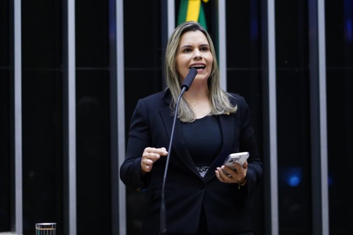 Clarissa Tércio, relatora do projeto de lei - (Foto: Pablo Valadares/Câmara dos Deputados)