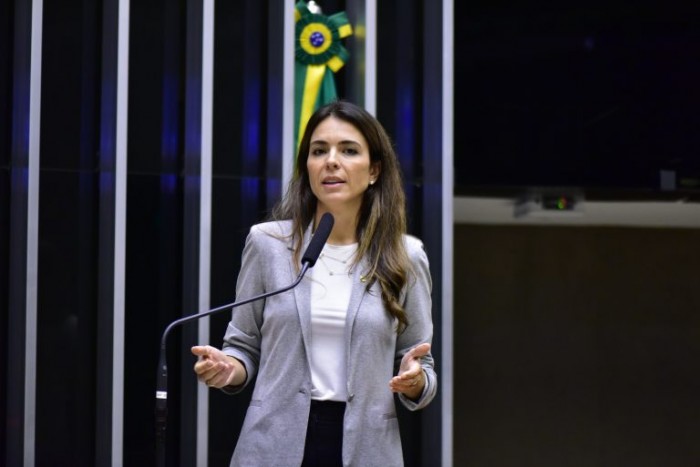 A autora do projeto, deputada Any Ortiz - (Foto: Zeca Ribeiro/Câmara dos Deputados)