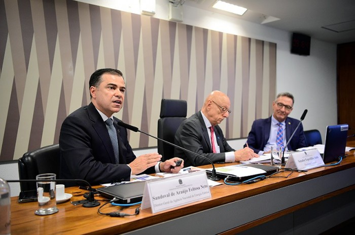 Amin comandou a reunião entre Feitosa e Lucas Barreto - Foto: Pedro França/Agência Senado