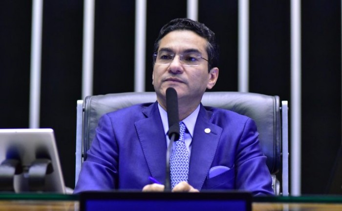 Marcos Pereira, presidente em exercício da Câmara - (Foto: Zeca Ribeiro/Câmara dos Deputados)