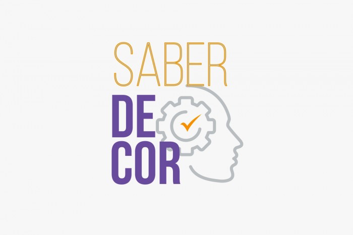 Logotipo do projeto Saber de COR