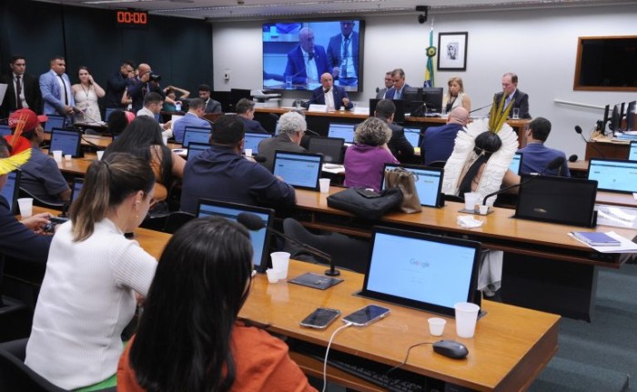Conselho de Ética reunido na semana passada - (Foto: Renato Araújo/Câmara dos Deputados)