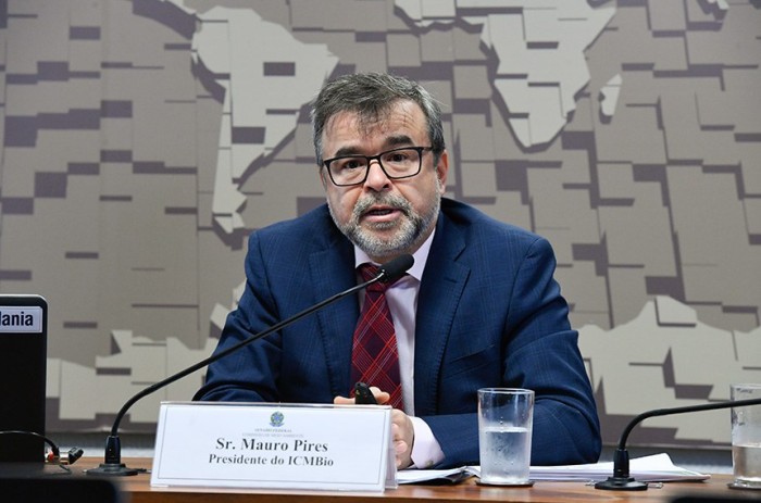 Mauro Pires em debate na Comissão de Meio Ambiente do Senado sobre a gestão do Parque Nacional da Chapada dos Guimarães - Foto: Edilson Rodrigues/Agência Senado