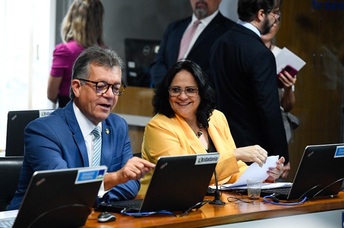 O PLP 48/2023, de Laércio Oliveira, teve relatório favorável de Damares Alves e segue para o Plenário - Foto: Roque de Sá/Agência Senado