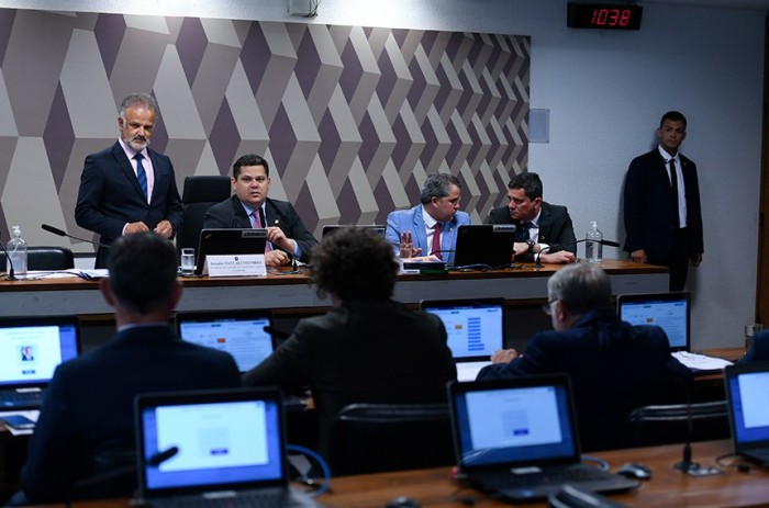 Plenário da CCJ durante a votação do projeto - Foto: Edilson Rodrigues/Agência Senado