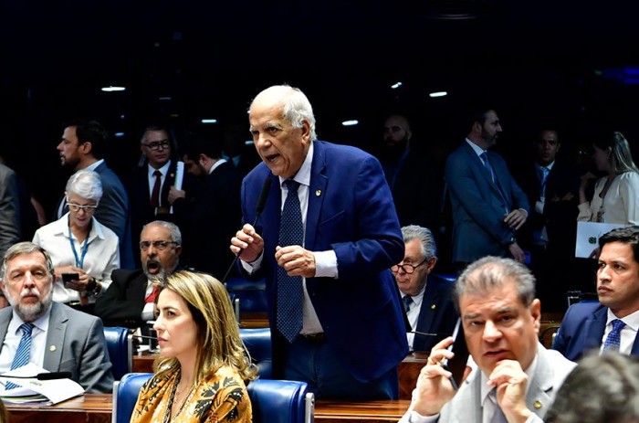 Autor da PEC, senador Oriovisto Guimarães negou que proposta seja uma retaliação ao STF - Foto: Waldemir Barreto/Agência Senado