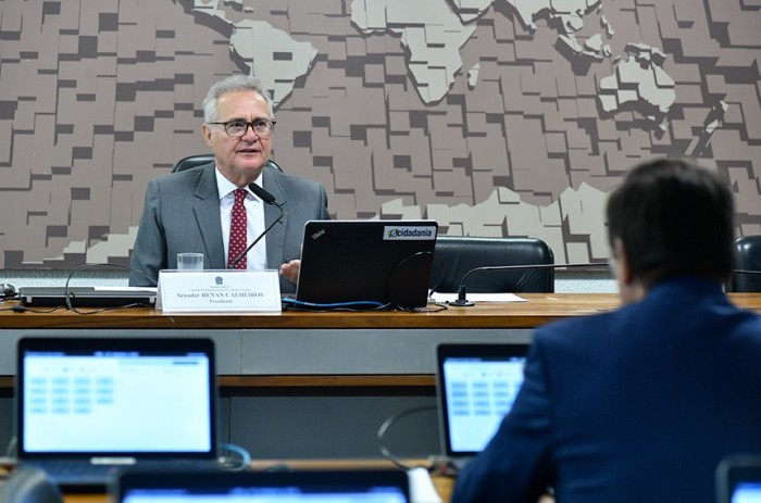 Renan Calheiros é presidente da CRE - Foto: Geraldo Magela/Agência Senado